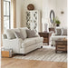 Brewster - Upholstered Loveseat With English Arms - Light Gray Furniture Max