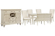 Newport - 7 Piece Extendable Rectangular Dining Table Set Magnussen Furniture