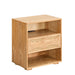 Nightstand With USB Ports & Outlet Hole, End Table With Drawer Home Essentials