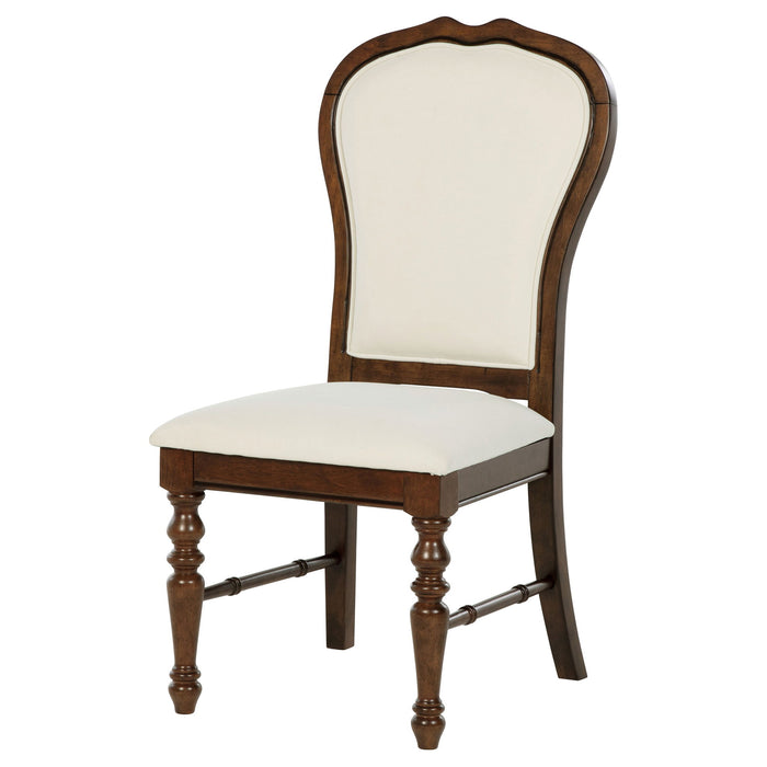 Claire - Upholstered Dining Side Chair (Set of 2) - Ivory