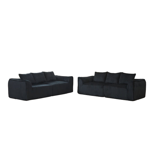 Minimalist Set With Curved Lines & Gently Sloped Backrest Home Essentials