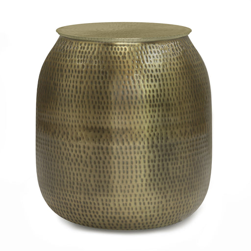 Griffen - Handcrafted Metal Storage Accent Table Simpli-Home