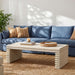 Veda - Geometric Waterfall Table Jennifer Taylor Home