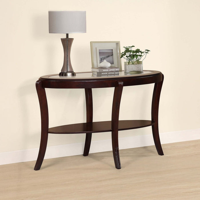 Table With Tempered Glass Shelf Home Essentials