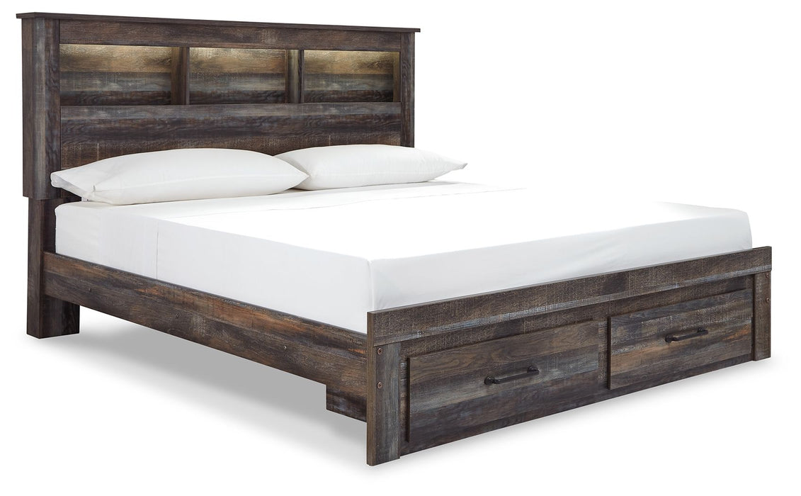 Drystan - Panel Bookcase Bed Signature Design by Ashley®