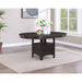 Illkirch - Oval Extension Leaf Dining Table With Expandable Surface - Espresso Furniture Max