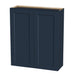 Shaker Wall Cabinet With Soft Close Hinges, Adjustable Shelves, Double Door Home Essentials
