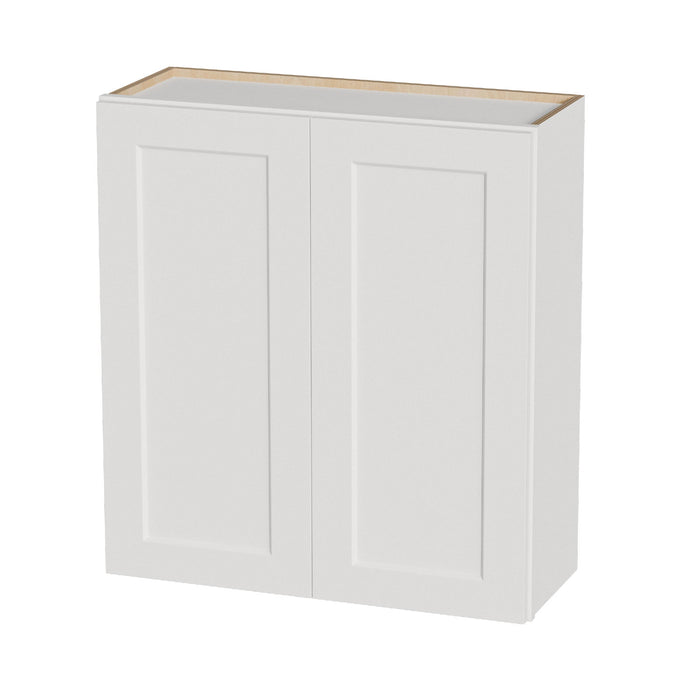 Shaker Wall Cabinet With Soft Close Hinges, Adjustable Shelves, Double Door Home Essentials