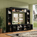 All-In-One TV Stand With Bookcase For TVs Up To 65" Hearth and Haven