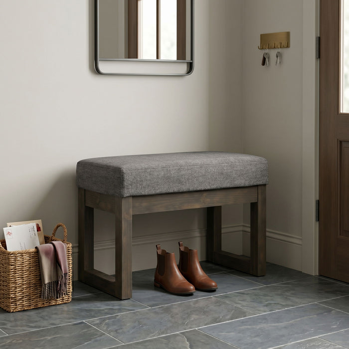Milltown - Upholstered Ottoman Bench Simpli-Home