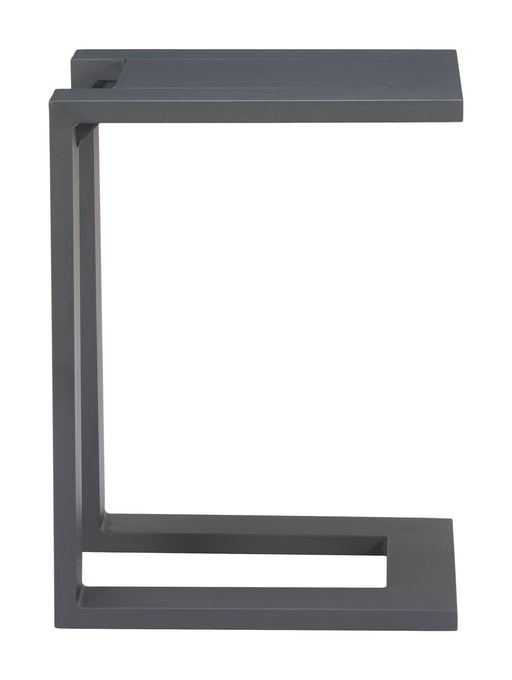 Tudi - Outdoor Side Table - Black Zuo Modern