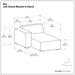 Rex - Chaise Sofa Module Simpli-Home