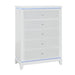Adalid - 5 Pieces Bedroom Set With LED Lights And Glittered Detailing Global Furniture USA