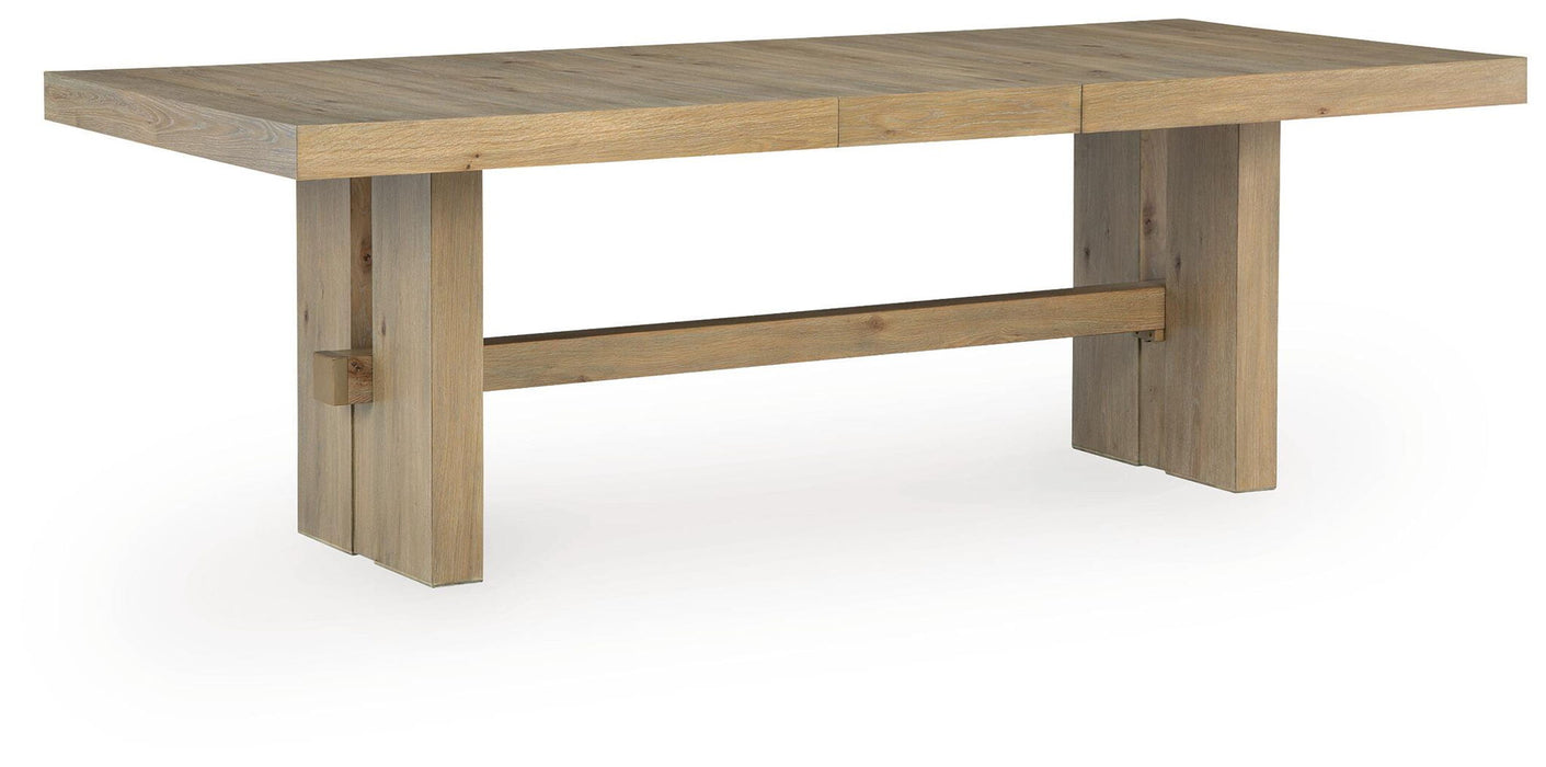 Lasinger - Rectangular Dining Room Extension Table - Light Brown Signature Design by Ashley®