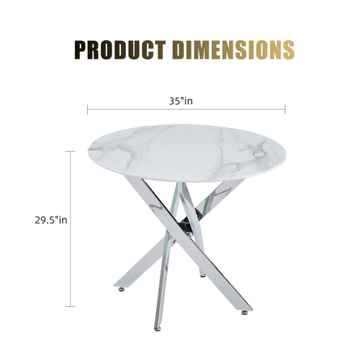 Modern Round Table For Dining Room Home Essentials