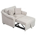 Convertible Sleeper Chair With Adjustable Backrest Hearth and Haven
