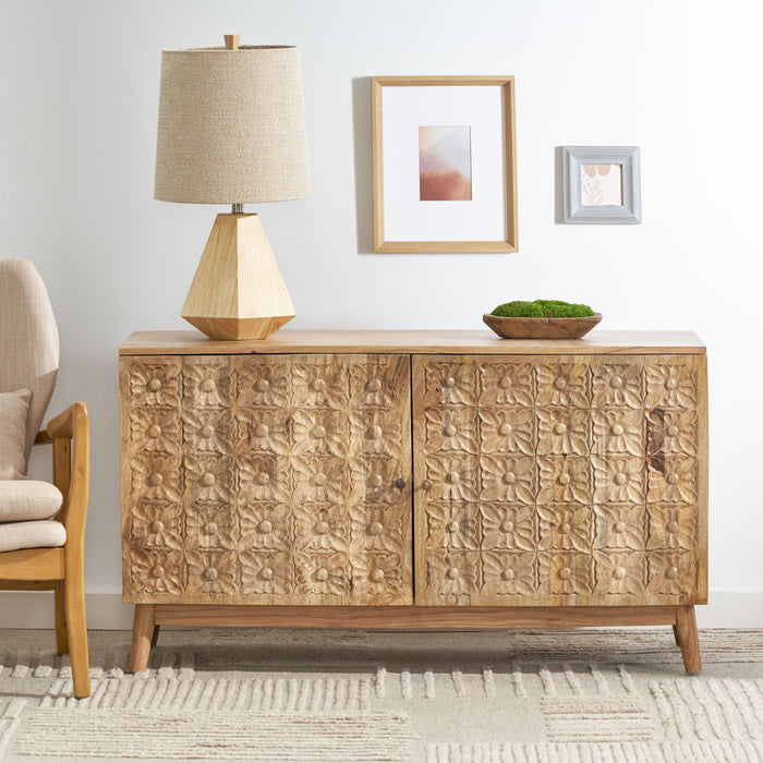 Boho - 2 Door Cabinet - Natural Noble House