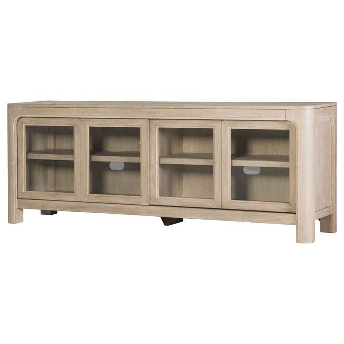 Flores - 2 Door TV Stand - Mango Color Furniture Max