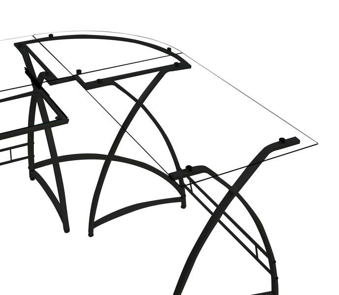 Dazenus - Desk - Glass Top ACME