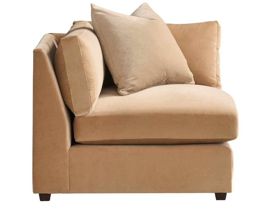 Ally - Corner Chair, Special Order - Light Brown