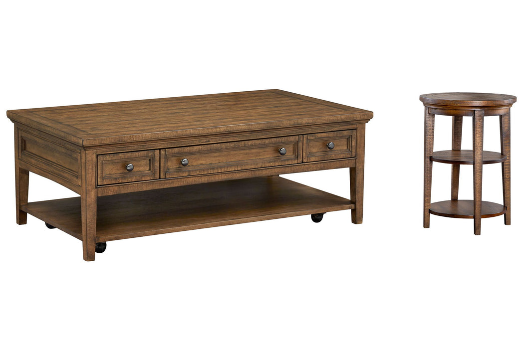 Bay Creek - Rectangular Cocktail Table Set Magnussen Furniture