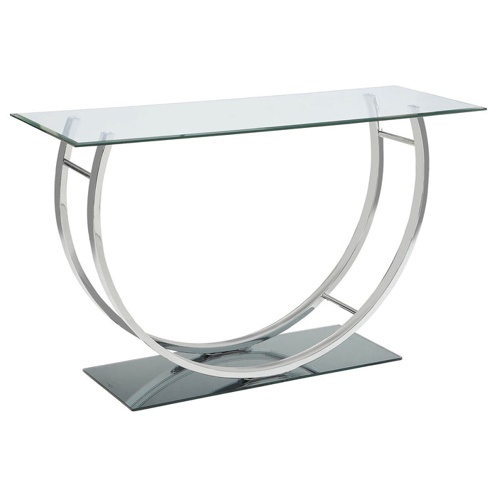 Garrett - Console Table - Chrome Furniture Max