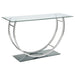 Garrett - Console Table - Chrome Furniture Max