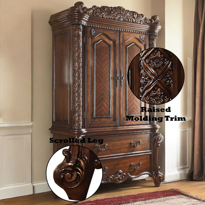 Vendome - Wardrobe/TV Armoire - Cherry ACME