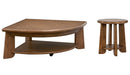Tanner - Pie Shaped Lift Top Cocktail Table Set Magnussen Furniture