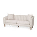 Contemporary 3 Seater Sofa With Accents Noble House