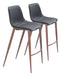 Magnus - Barstool With Black Legs (Set of 2) Zuo Modern