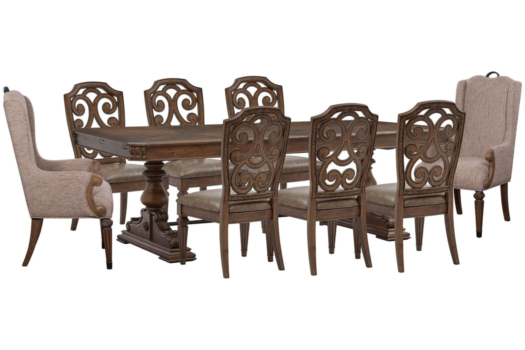 Durango - Extendable Trestle Dining Table Set Magnussen Furniture