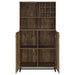 Harlie - 2 Door Wine Cabinet - Oak Furniture Max