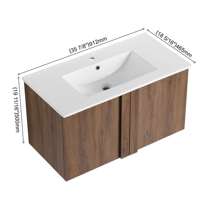 Floating Bathroom Vanity With Sink Combo Home Essentials