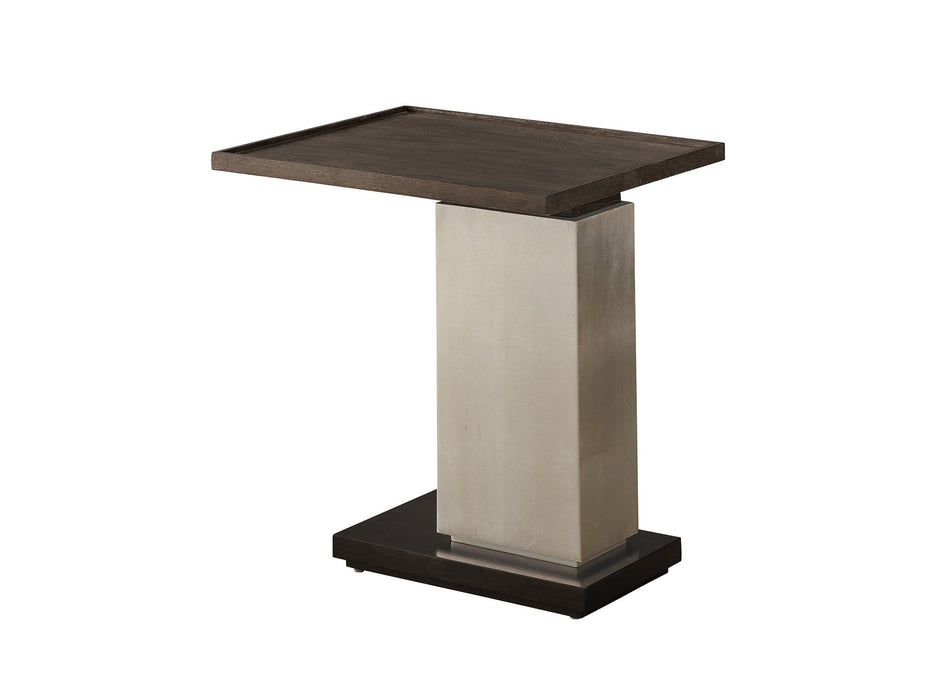 Erinn V x Universal - Lucia Side Table - Pearl Silver