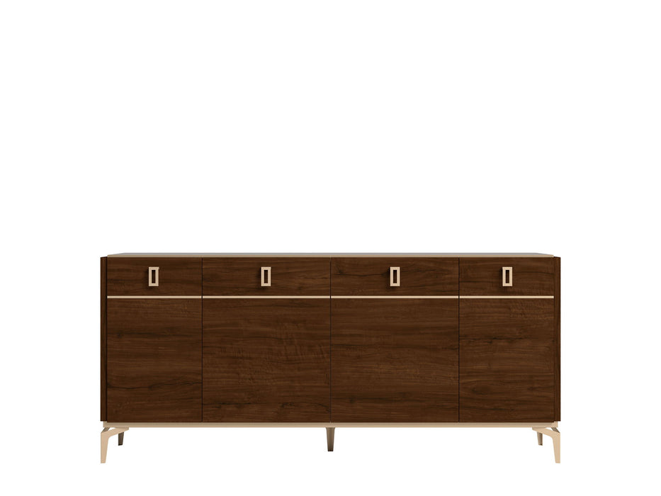 Eva - 4 Door Buffet - Dark Brown Status Italy
