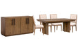 Marcel - Extendable Trestle Dining Table Set Magnussen Furniture