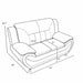 3 Piece Sofa Set, Upholstered Living Room Furniture - Camel US Pride