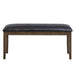 Damica - Bench - Brown / Walnut ACME