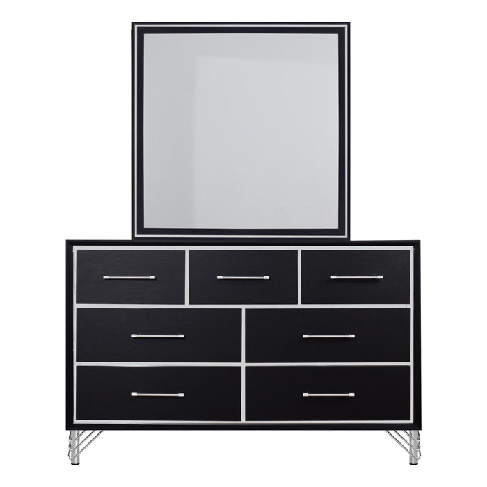 Ava - Mirror - Ebony New Classic