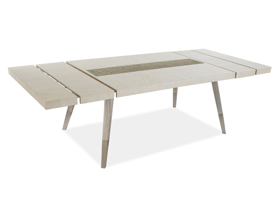 Lenox - Rectangular Dining Table - Warm Silver Magnussen Furniture