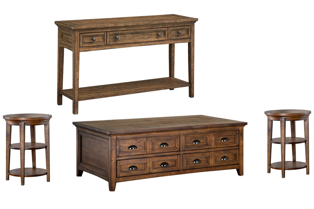 Bay Creek - Lift Top Storage Cocktail Table Set Magnussen Furniture