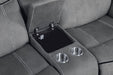 Zubaida - Loveseat w/USB Dock & Console (Glider & Motion) ACME