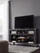 Todoe - LG TV Stand w/Fireplace Option - Gray Signature Design by Ashley®