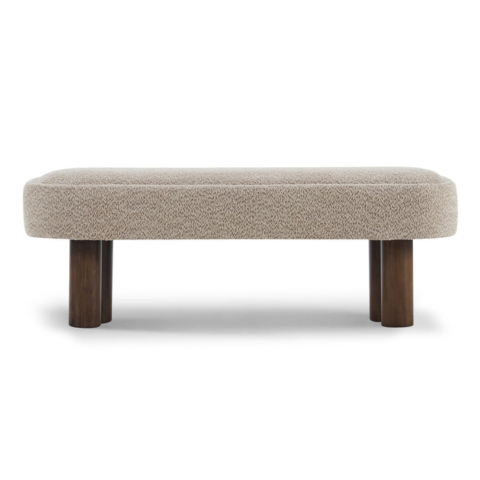Indoor Upholstered Dining Bench Noble House