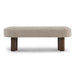 Indoor Upholstered Dining Bench Noble House