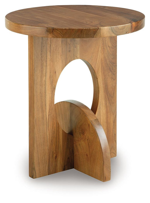 Hollbourne - Accent Table - Brown Signature Design by Ashley®