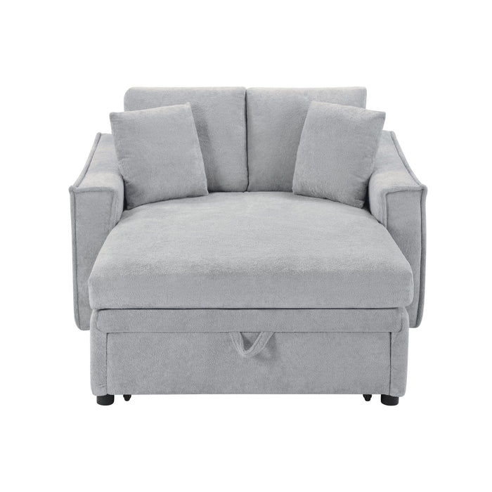Modern Chaise Sofa With Hidden Storage For Living Room Hearth and Haven