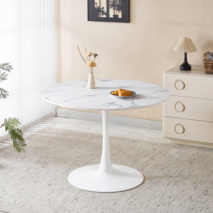 Round Tulip Table, Pedestal Design Home Essentials