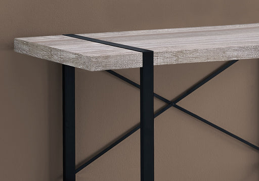 Computer Desk For Home Office, Laptop, Contemporary Versatile Placement - Taupe 8th Street